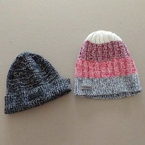 Women's set of 2 toques - Pajar and Columbia, new without tags